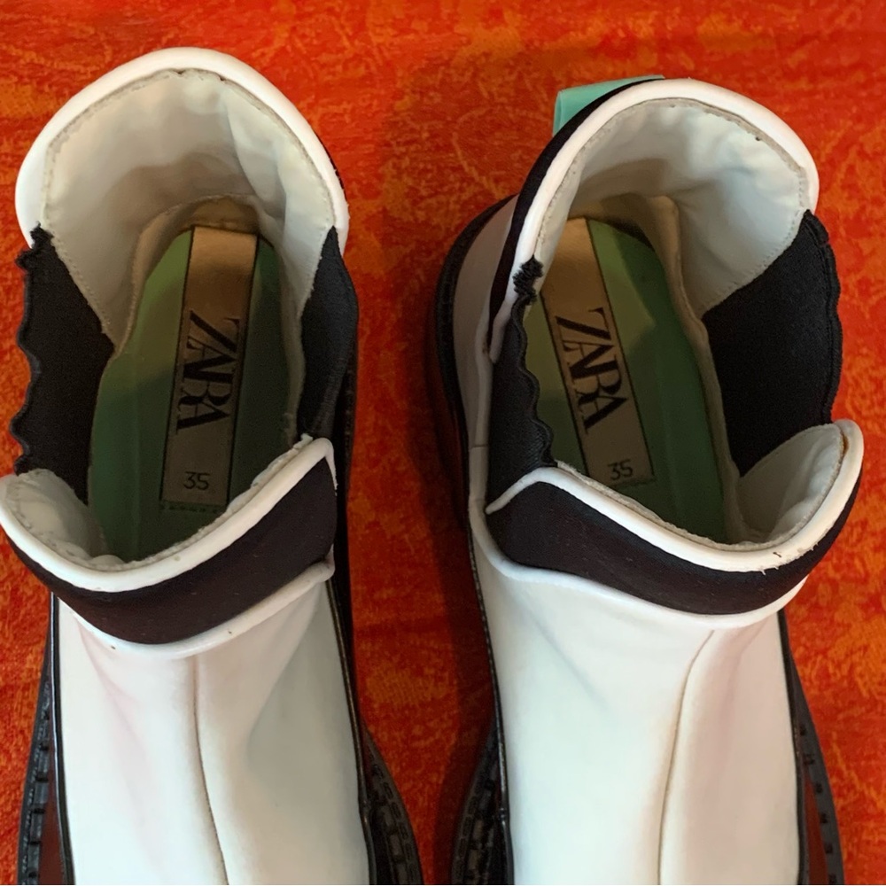 Zara Color Block Chelsea Boots - Picture 13 of 16